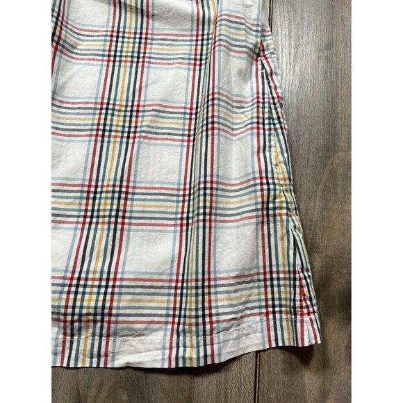 Hanna Andersson Smocked Primary Plaid Dress - Picture 3 of 13